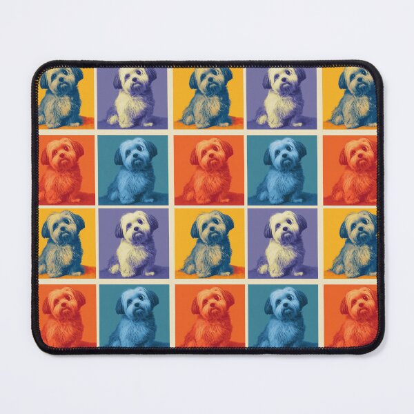 Item preview, Lhasa Apso Dog Andy Warhol Style Pop Art designed and sold by TheAnimalZ00.