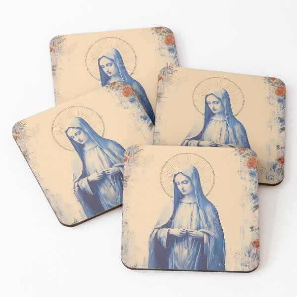 Item preview, Mary the Blessed Virgin designed and sold by SanctifiedSouls.
