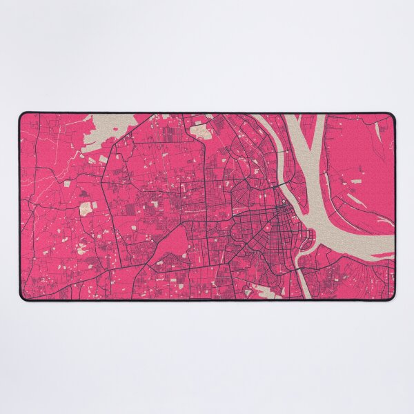 Item preview, Phnom Penh City Map of Cambodia - Blossom designed and sold by deMAP.