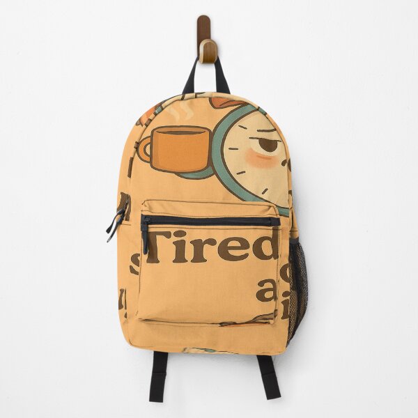 Item preview, Tired, Broke, and Still Clocking In – Funny Alarm Clock Quote designed and sold by Neovibe Print.