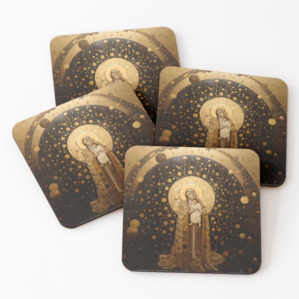 Item preview, The Golden Mary designed and sold by SanctifiedSouls.