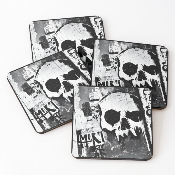Item preview, Print0011 - GRIME DROPS - Tag it Your Way - Graffiti Tagger Blank - urban noir grunge backdrop, grayscale-style templates for Street Artists, Taggers, Bomberz • GRAFFITI BLANKS • Tag-Ready | Art-Ready designed and sold by NoveltyVariety.