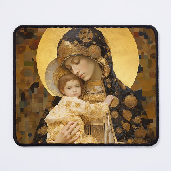 Item preview, The Light of Love - Mary holding the Christ Child designed and sold by SanctifiedSouls.
