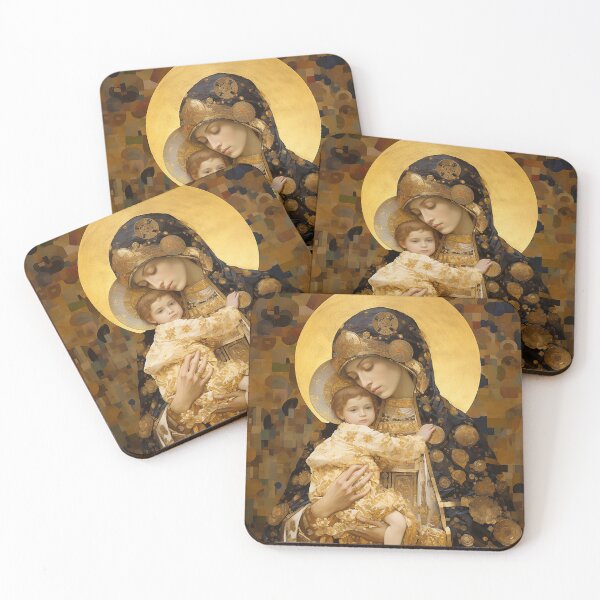 Item preview, The Light of Love - Mary holding the Christ Child designed and sold by SanctifiedSouls.