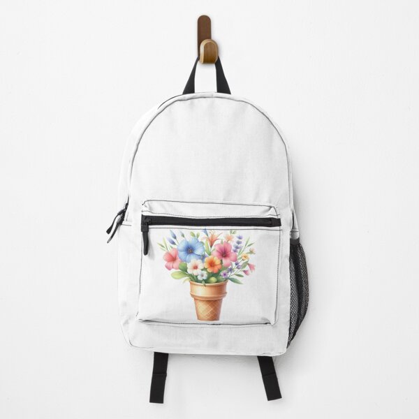 Item preview, Floral Ice Cream Cone – Pastel Flower Bouquet  designed and sold by Kalpa.