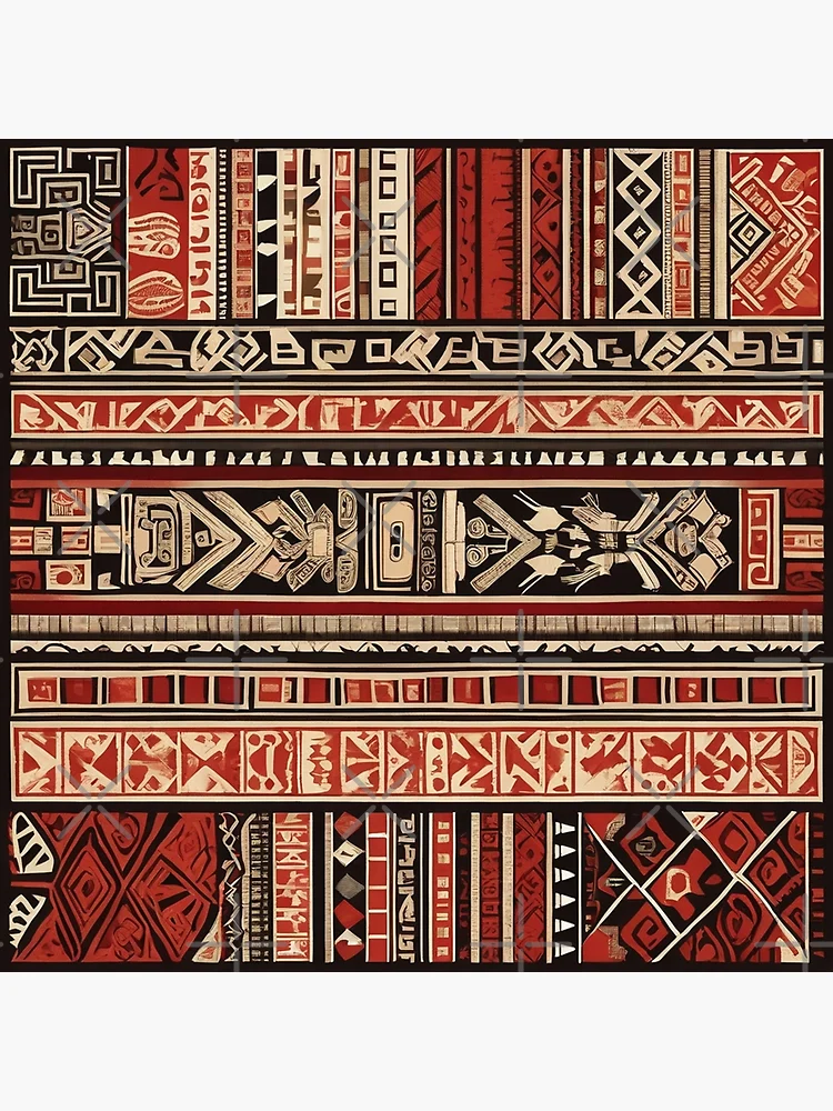 Thumbnail 3 of 3, Poster, Native Boho Pattern designed and sold by LeachsDungeon.