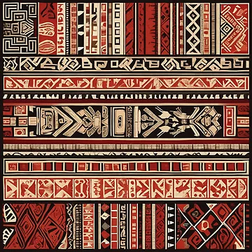 Artwork thumbnail, Native Boho Pattern by LeachsDungeon