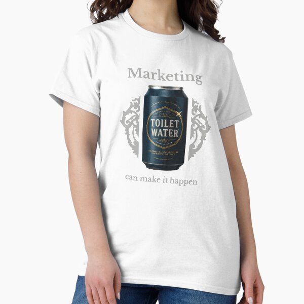 Item preview, Funny Toilet Water Marketing Satire Can designed and sold by KiwiRider.