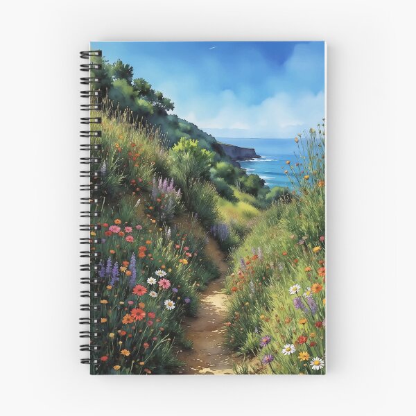 Item preview, Big Sur California Watercolor designed and sold by Magnolia Valley Art.