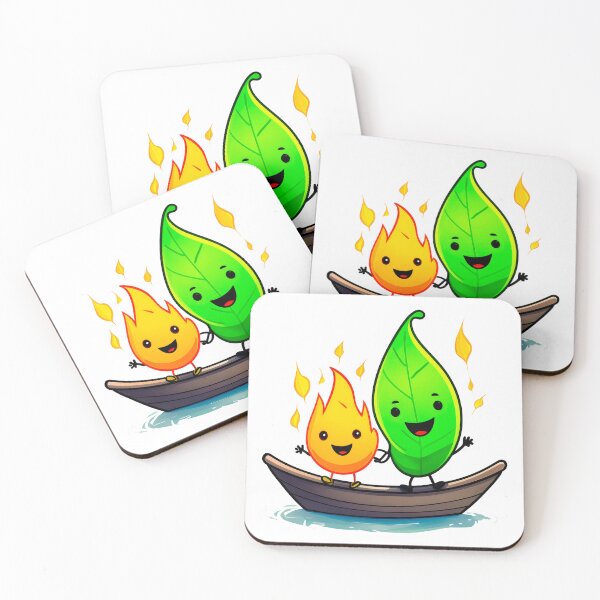 Item preview, Firey and Leafy - Raloel  designed and sold by Outlet Raloel.