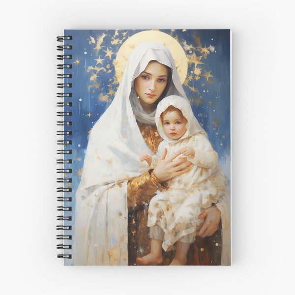 Item preview, Divine Frost- Our Lady of the Snows designed and sold by SanctifiedSouls.