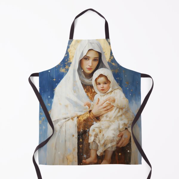 Item preview, Divine Frost- Our Lady of the Snows designed and sold by SanctifiedSouls.