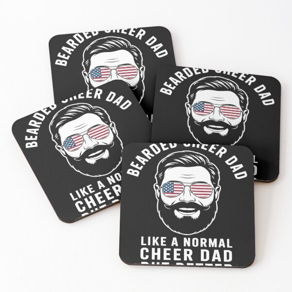 Item preview, Cheer Dad Bearded Definition Cheerleading designed and sold by MAKOPOKOShop.