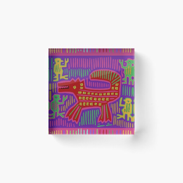 Item preview, Kuna Indian Little Pony Mola designed and sold by ESPRIT MYSTIQUE.