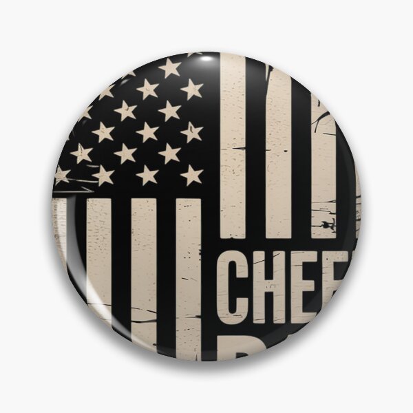 Artikelvorschau, Cheer Dad Cheerleading Amerikanische Flagge entworfen und verkauft von MAKOPOKOShop.