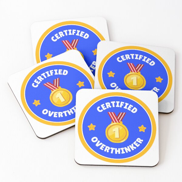 Item preview, Certified Overthinker designed and sold by seasthedayco.