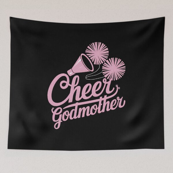 Item preview, Cheer Godmother Biggest Fan Cheerleader designed and sold by MAKOPOKOShop.