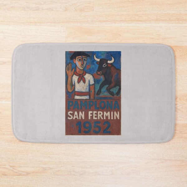 Item preview, 1952 Pamplona San Fermin Festival Poster designed and sold by retrographics.