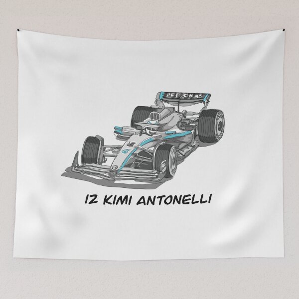 Item preview, Sketching F1 Car and Driver Kimi Antonelli designed and sold by GaalArt.