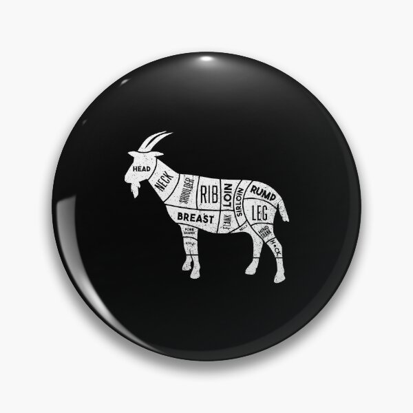 Item preview, Goat Butcher Cuts designed and sold by ruinzahelva.