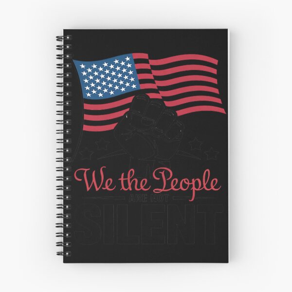 Item preview, We The People Are Not Silent Patriotic Protest designed and sold by Nekusa.