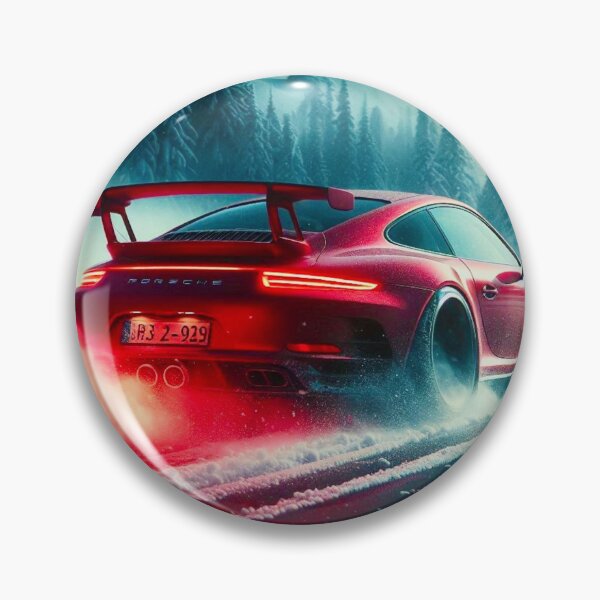 Item preview, "Arctic Drift King - Neon Snow Race Art" designed and sold by Ghost Archer Illusions.