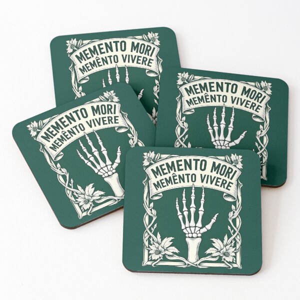 Item preview, Memento Vivere Mori - Blooming Death Hand Art designed and sold by Chilly Lizard.