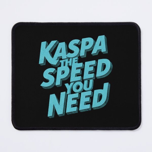 Item preview, The Future Is Fast. The Future Is Kaspa. designed and sold by RadDeck.