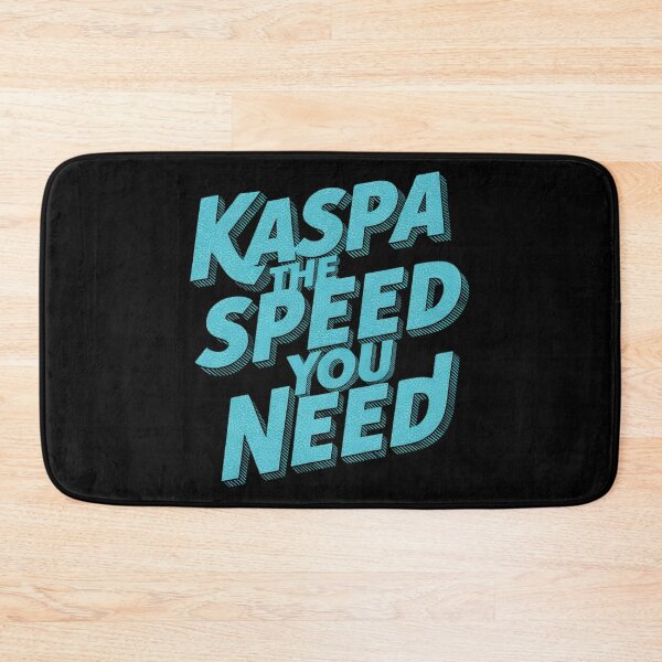 Item preview, The Future Is Fast. The Future Is Kaspa. designed and sold by RadDeck.