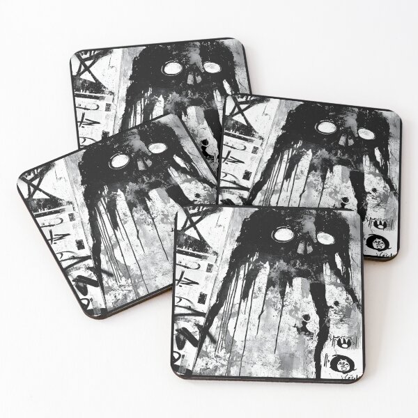 Item preview, Print0013 - GRIME DROPS - Tag it Your Way - Graffiti Tagger Blank - urban noir grunge backdrop, grayscale-style templates for Street Artists, Taggers, Bomberz • GRAFFITI BLANKS • Tag-Ready | Art-Ready designed and sold by NoveltyVariety.