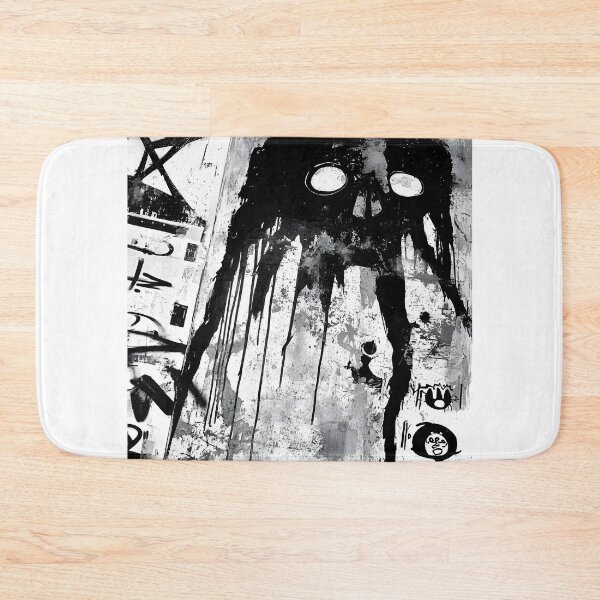 Item preview, Print0013 - GRIME DROPS - Tag it Your Way - Graffiti Tagger Blank - urban noir grunge backdrop, grayscale-style templates for Street Artists, Taggers, Bomberz • GRAFFITI BLANKS • Tag-Ready | Art-Ready designed and sold by NoveltyVariety.