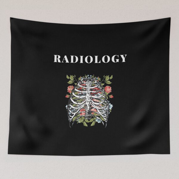 Item preview, Floral Ribcage Radiology Art designed and sold by medicalzone.
