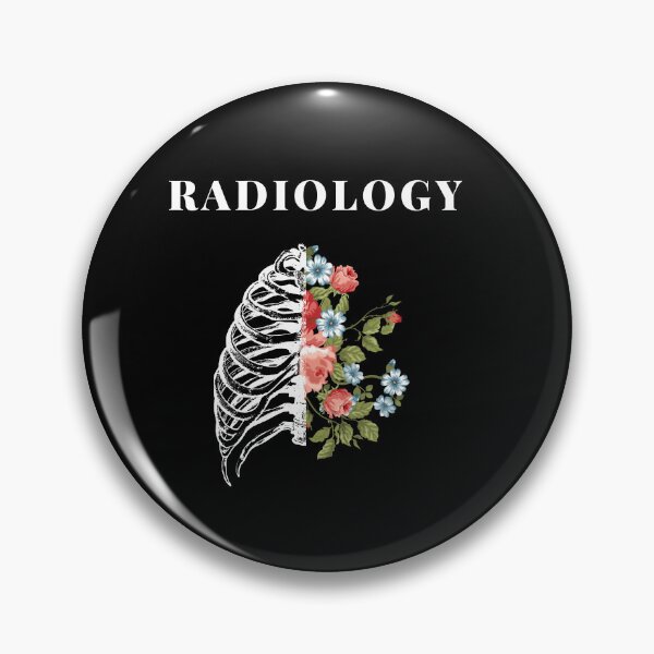 Item preview, Half Ribcage Floral Fusion Radiology designed and sold by medicalzone.