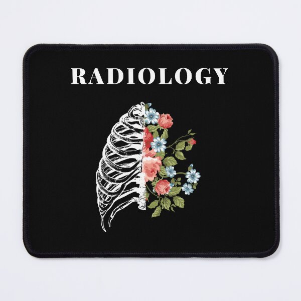 Item preview, Half Ribcage Floral Fusion Radiology designed and sold by medicalzone.