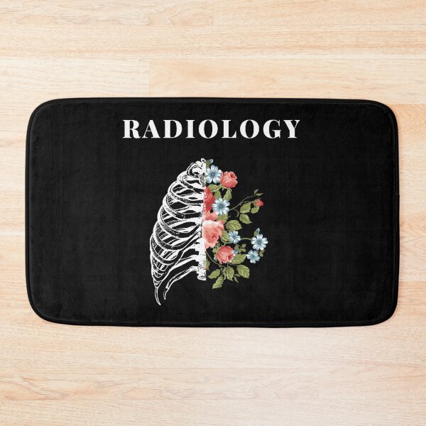 Item preview, Half Ribcage Floral Fusion Radiology designed and sold by medicalzone.