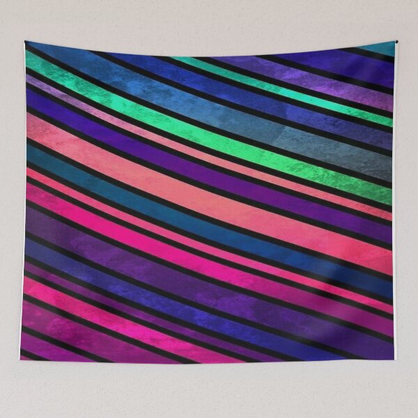 Item preview, Rainbow Stripe Pattern designed and sold by leen12 Art Designs Prints.