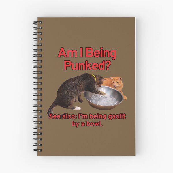 Item preview, Funny Cats Am I Being Punked? designed and sold by HappyHavenStu.