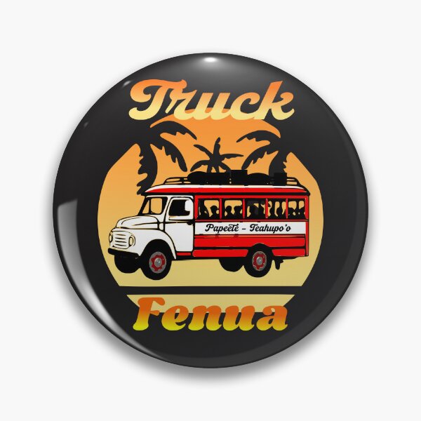 Item preview, Polynesian Truck (red) designed and sold by Nesian-Tahiti.
