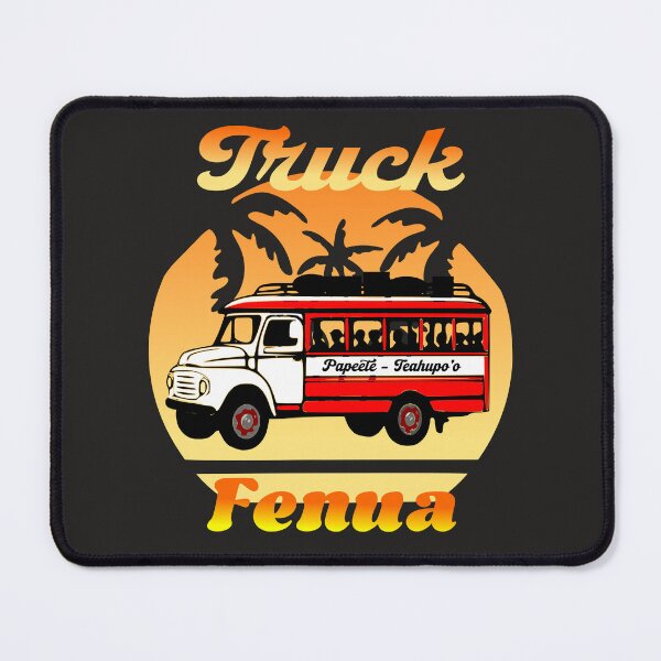 Item preview, Polynesian Truck (red) designed and sold by Nesian-Tahiti.