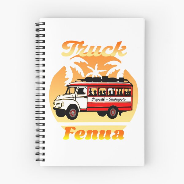 Item preview, Polynesian Truck (red) designed and sold by Nesian-Tahiti.