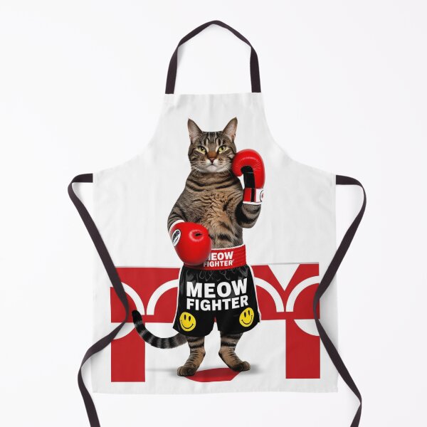 Item preview, Badass Boxing Cat Shirt – Cool Funny Kitty in Gloves designed and sold by BeYourself1993.