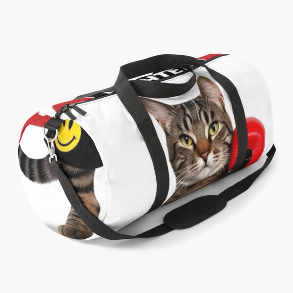 Item preview, Badass Boxing Cat Shirt – Cool Funny Kitty in Gloves designed and sold by BeYourself1993.