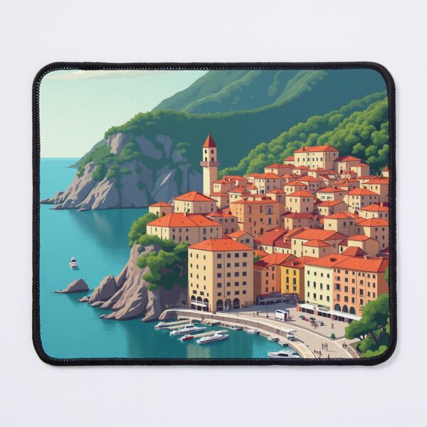 Item preview, La Spezia Travel Poster, Perfect Gift for Travel Enthusiasts, Vintage Style Wall Art, Italy Wall art for home decor, La Spezia print designed and sold by Thegalleryshop1.