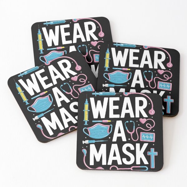 Item preview, Wear A Mask Happy Doctors Day designed and sold by Nekusa.