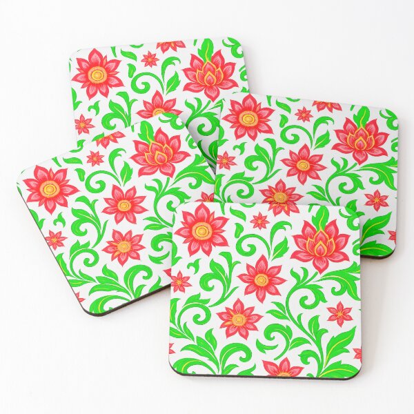 Item preview, Thai Floral Seamless Pattern designed and sold by Haridnoi.