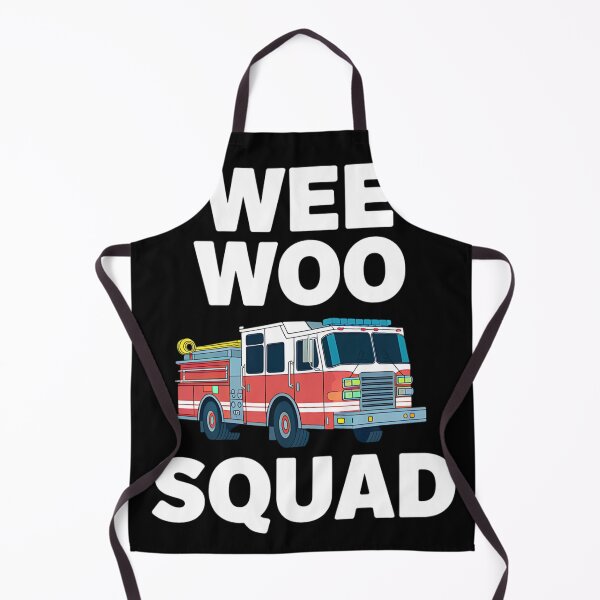 Item preview, Wee Woo Squad Funny Firefighter Fire Truck Fireman designed and sold by Nekusa.