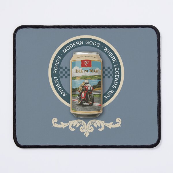 Item preview, Ancient Roads Modern Gods Isle of Man TT Can designed and sold by KiwiRider.