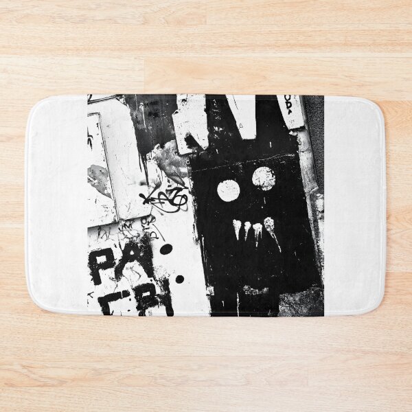 Item preview, Print0016 - GRIME DROPS - Tag it Your Way - Graffiti Tagger Blank - urban noir grunge backdrop, grayscale-style templates for Street Artists, Taggers, Bomberz • GRAFFITI BLANKS • Tag-Ready | Art-Ready designed and sold by NoveltyVariety.