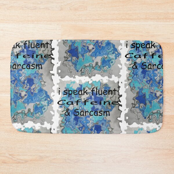 Item preview, I speak Fluent Caffeine & Sarcasm Comic Text designed and sold by SmashingDeals.