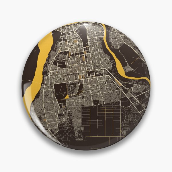 Item preview, Khartoum City Map of Sudan - Pastel designed and sold by deMAP.